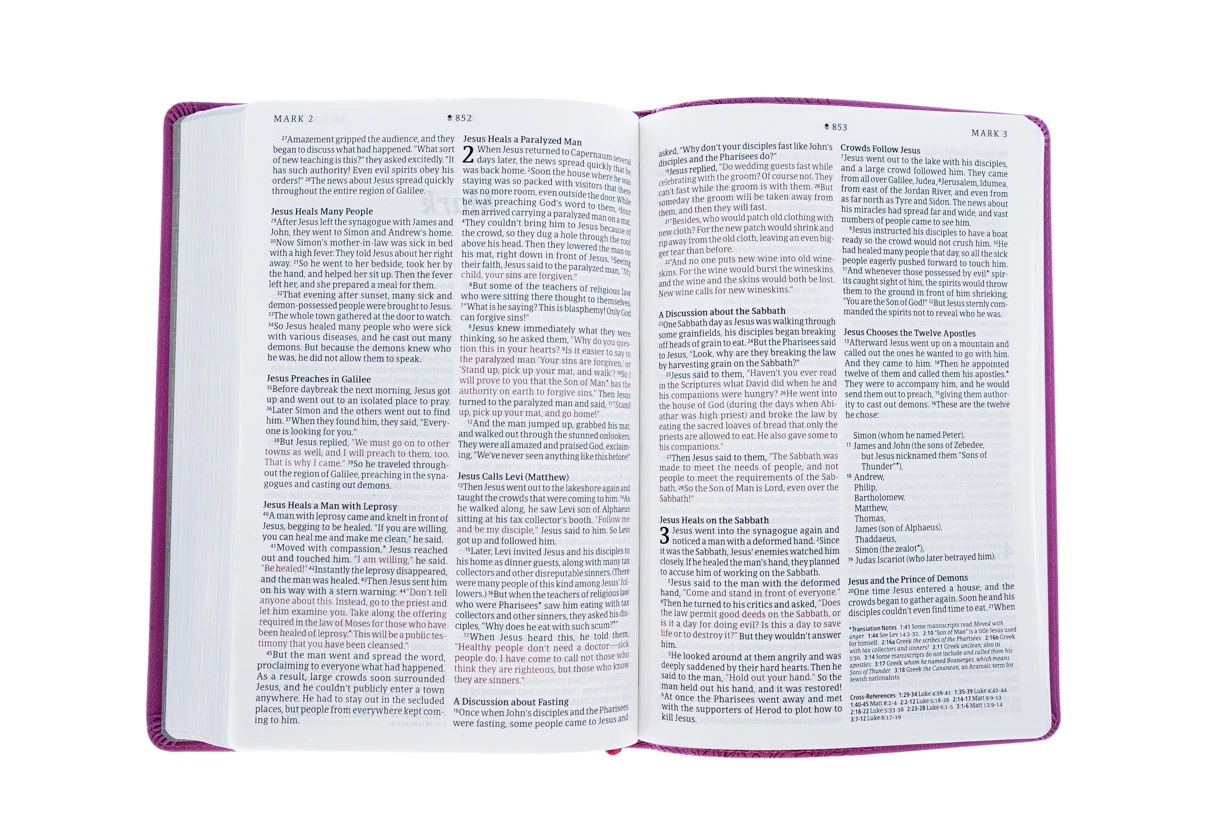 NLT Large Print Thinline Reference Bible, Filament Enabled Edition (Red Letter, 5 NLT Large Print Thinline Reference Bible, Filament Enabled Edition (Red Letter, - Image 5