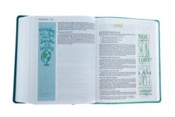 NIV Beautiful Word Bible Leathersoft, Teal – Updated Edition -Book Store 100 0051 5