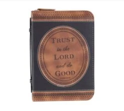 BC: Trust In The Lord, Brown And Black, Large