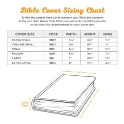 BC: He Works All Things For Good Peach Floral Faux Leather Large 7 BC: He Works All Things For Good Peach Floral Faux Leather Large -Book Store 124 0236 3