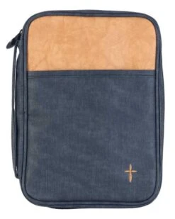 BC: Black & Tan With Cross – Large