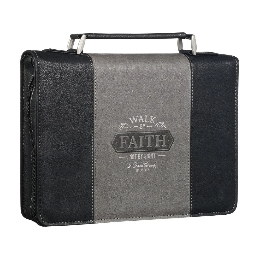 BC: Walk By Faith Faux Leather Classic Medium – Isaiah 40:31 3 BC: Walk By Faith Faux Leather Classic Medium – Isaiah 40:31 - Image 3