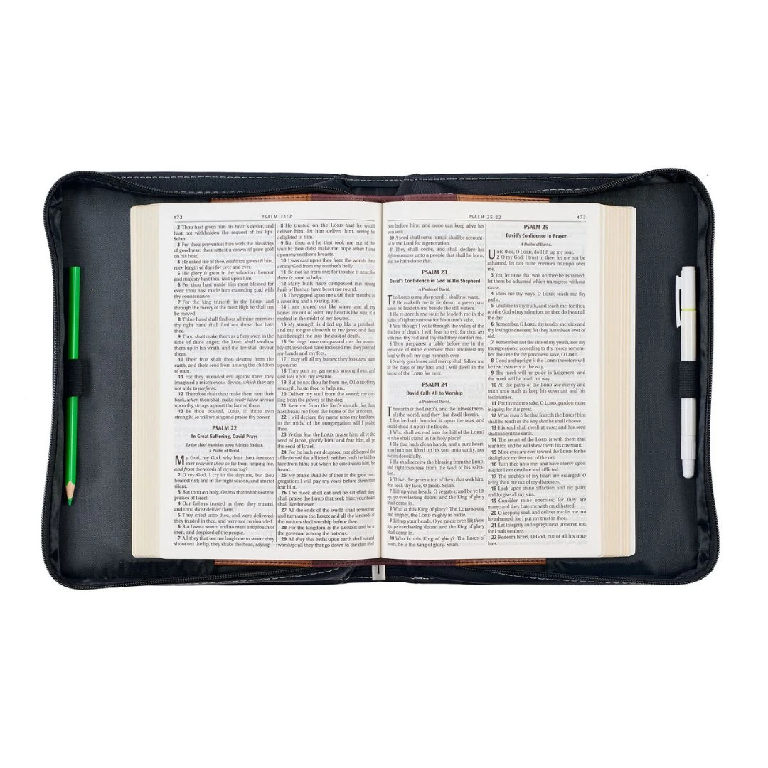 BC: Walk By Faith Faux Leather Classic Medium – Isaiah 40:31 5 BC: Walk By Faith Faux Leather Classic Medium – Isaiah 40:31 - Image 5