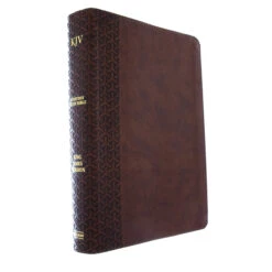 KJV Everyday Study Bible, British Tan Leathertouch