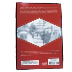 KJV Everyday Study Bible, British Tan Leathertouch -Book Store 200 0210 5