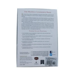 NKJV, Maxwell Leadership Bible, Third Edition, Imitation Leather, Black, Comfort -Book Store 200 0228 5