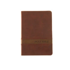 KJV Brown Faux Leather Large Print Compact 8 KJV Brown Faux Leather Large Print Compact -Book Store 200 0327 2