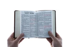 KJV Brown Faux Leather Large Print Compact 10 KJV Brown Faux Leather Large Print Compact -Book Store 200 0327 4