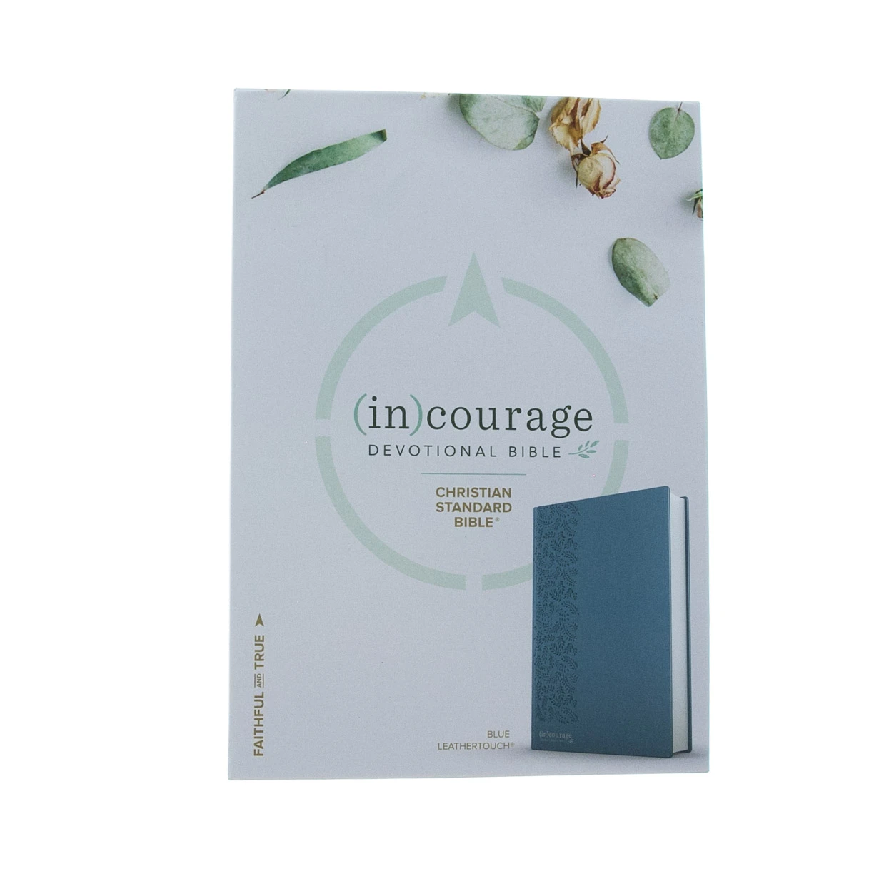 CSB (In)Courage Devotional Bible-Blue LeatherTouch 1 CSB (In)Courage Devotional Bible-Blue LeatherTouch
