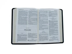 KJV Windsor Text Bible-Black Calfskin Leather -Book Store 200 0561 3
