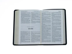 KJV Windsor Text Bible-Black Calfskin Leather -Book Store 200 0561 4