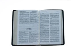 KJV Windsor Text Bible-Black Calfskin Leather -Book Store 200 0561 5