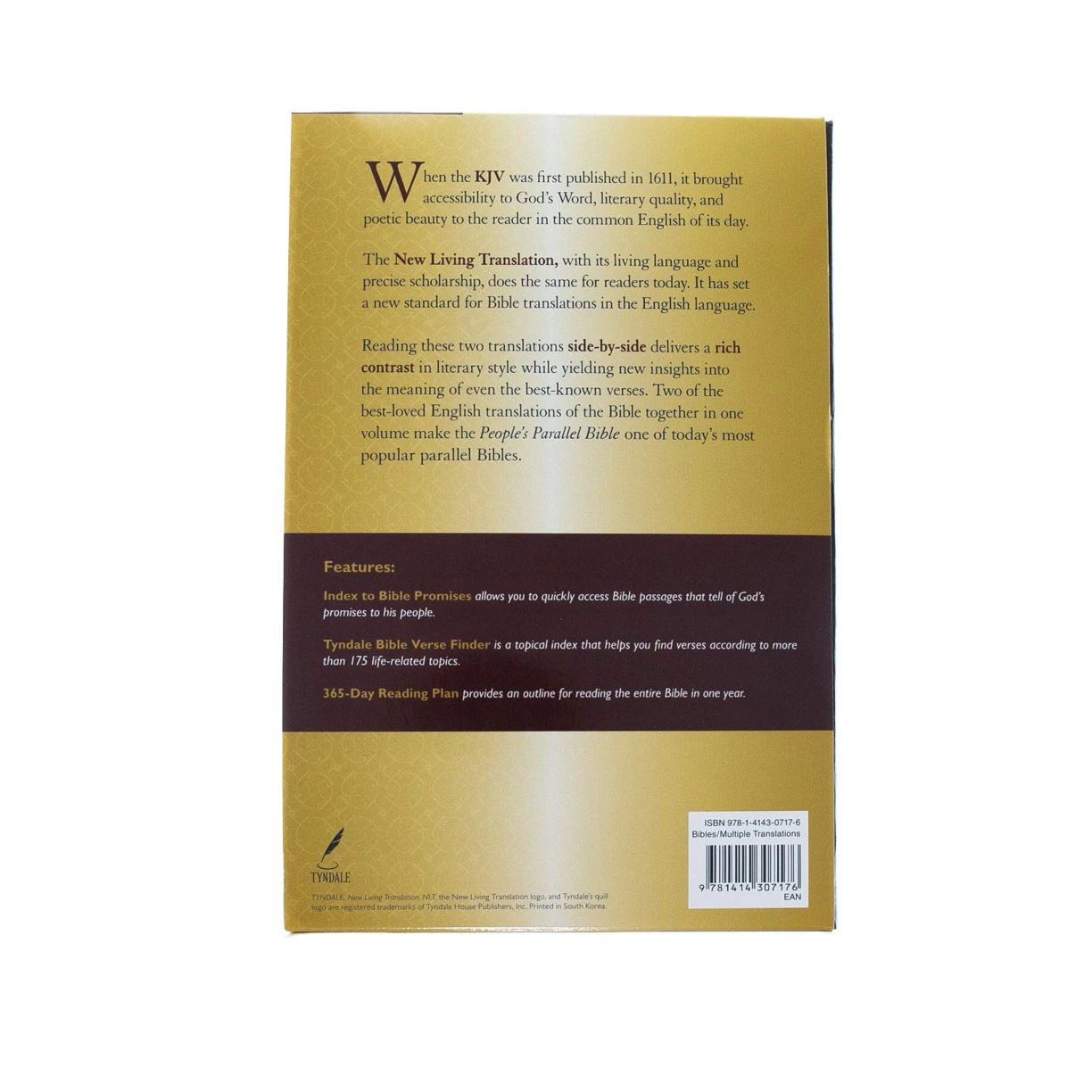 KJV/NLT2 People’s Parallel Bible-Burgundy Imitation Leather 6 KJV/NLT2 People’s Parallel Bible-Burgundy Imitation Leather - Image 6