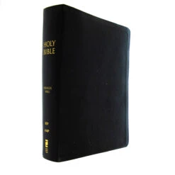 KJV, Amplified, Parallel Bible, Large Print, Bonded Leather, Black -Book Store 202 0045 2