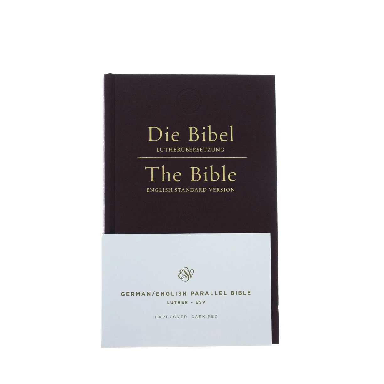 ESV German/English Parallel Bible-Dark Red Hardcover 2 ESV German/English Parallel Bible-Dark Red Hardcover - Image 2