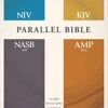 NIV, KJV, NASB, Amplified, Parallel Bible, Hardcover