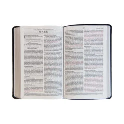 ESV Thinline Bible-Charcoal Crown TruTone Imitation Leather -Book Store 204 0135 2