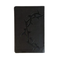 ESV Thinline Bible-Charcoal Crown TruTone Imitation Leather -Book Store 204 0135 3