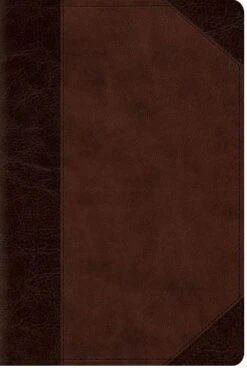 ESV Personal Reference Bible Trutone, Brown/Walnut, Portfolio Design)