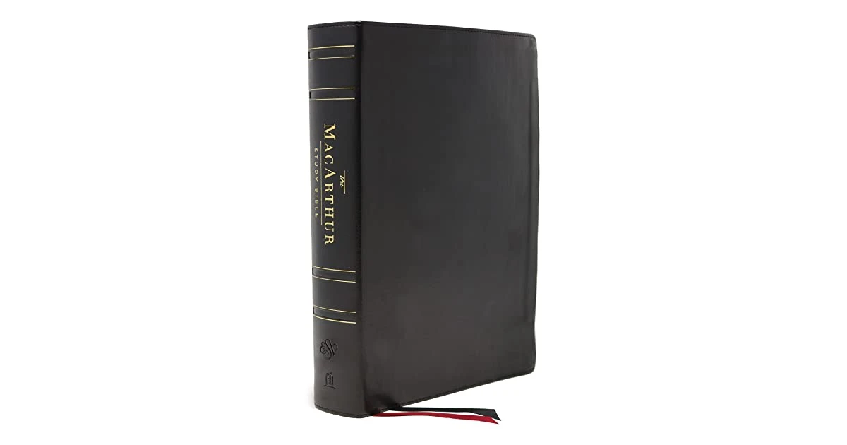 ESV MacArthur Study Bible Genuine Leather 1 ESV MacArthur Study Bible Genuine Leather