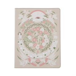 ESV Jesus Bible Artist Edition Peach Floral Leathersoft