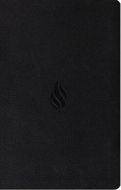 ESV Premium Gift Bible – Black W/ Flame Design