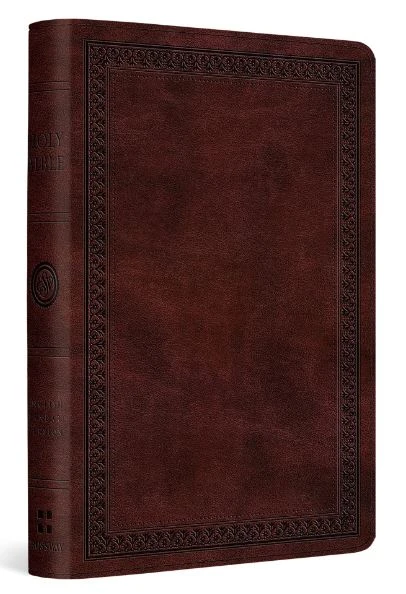 ESV Compact Bible (TruTone, Mahogany, Border Design) 1 ESV Compact Bible (TruTone, Mahogany, Border Design)