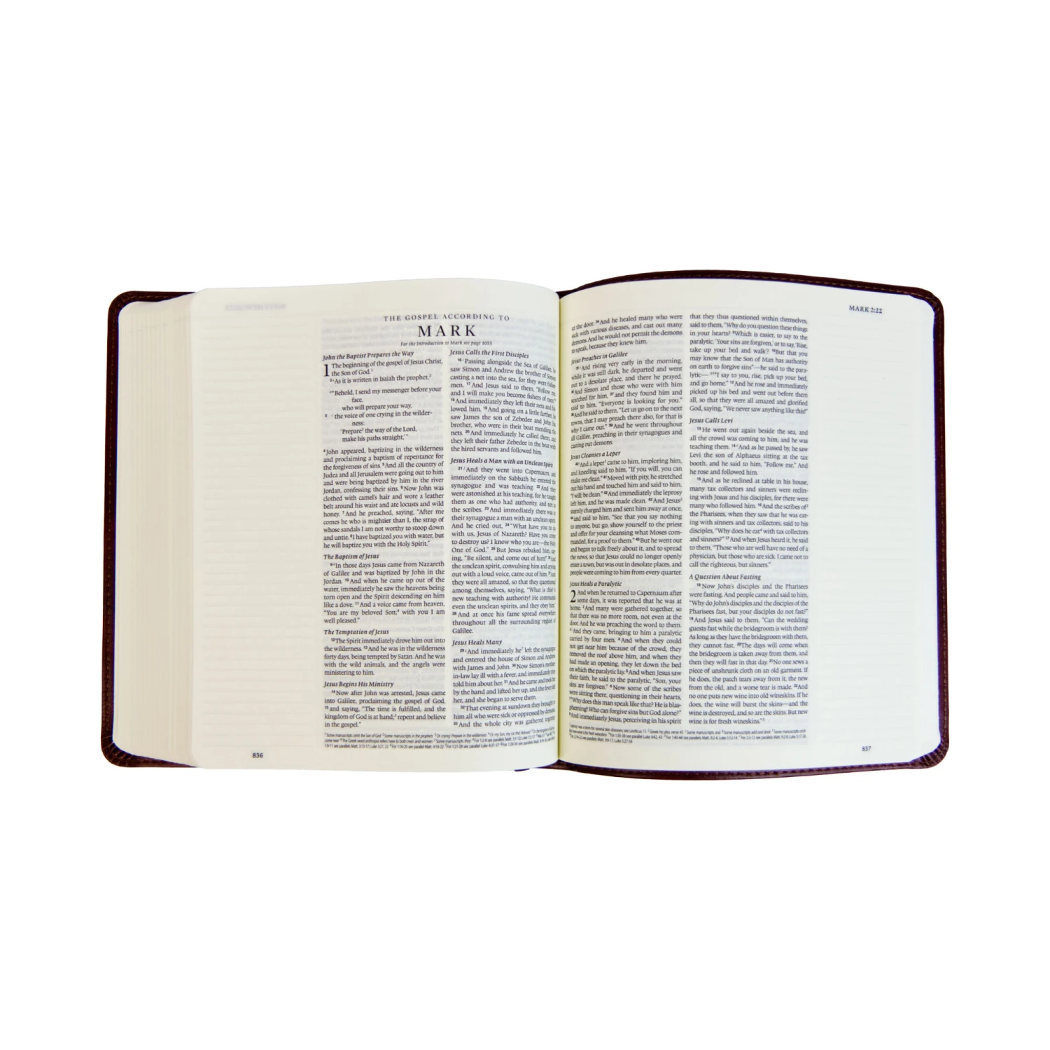 ESV Journaling Bible-Brown Mosaic Cross Design TruTone 3 ESV Journaling Bible-Brown Mosaic Cross Design TruTone - Image 3