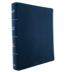 KJV Study Bible, Full-Color, Navy Leathertouch -Book Store 206 0172 2