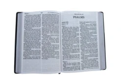 KJV Super Giant Print Reference Bible, Black Genuine Leather -Book Store 206 0234 3