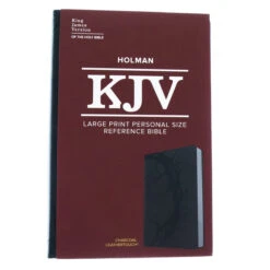 KJV Large Print Personal Size Reference Bible, Charcoal Leathertouch 7 KJV Large Print Personal Size Reference Bible, Charcoal Leathertouch -Book Store 206 0432 1