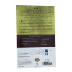 KJV, Know The Word Study Bible, Paperback, Red Letter Edition: -Book Store 206 0718 4