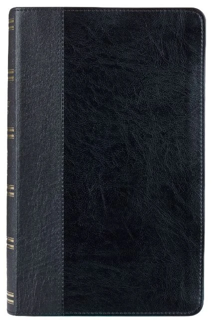 KJV Giant Print Thumb Index Edition: Black LuxLeather 2 KJV Giant Print Thumb Index Edition: Black LuxLeather - Image 2