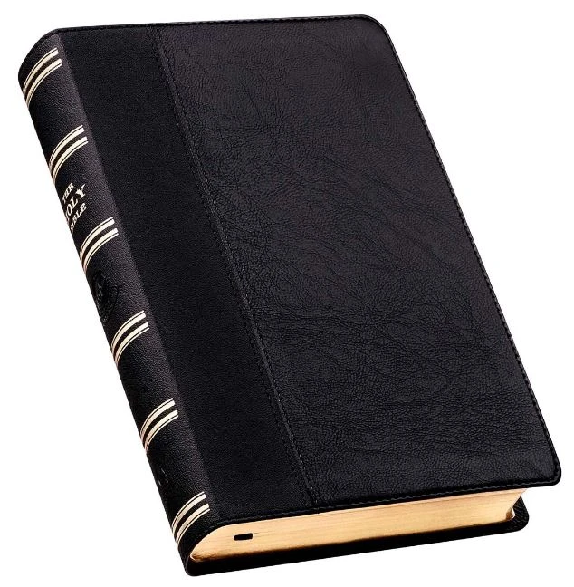 KJV Giant Print Thumb Index Edition: Black LuxLeather 1 KJV Giant Print Thumb Index Edition: Black LuxLeather