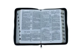KJV Classic Reference Bible Calfskin Zipper Thumb Index 7 KJV Classic Reference Bible Calfskin Zipper Thumb Index -Book Store 206 0799 3
