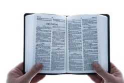 KJV On-the-Go Bible, Charcoal Arrow Imitation Leather -Book Store 206 0804 3