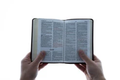 KJV Compact Ultrathin Bible-Brown LeatherTouch -Book Store 206 0853 4