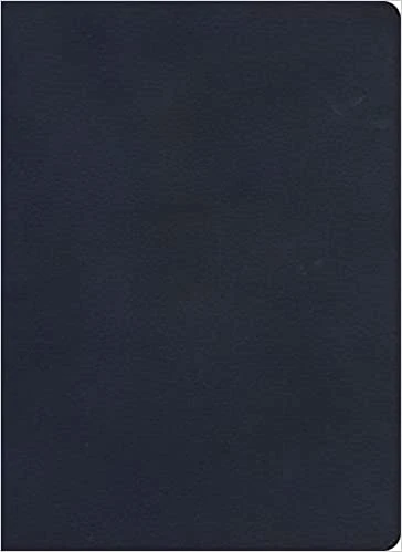 KJV Single-Column Wide-Margin Bible, Navy Leathertouch 1 KJV Single-Column Wide-Margin Bible, Navy Leathertouch