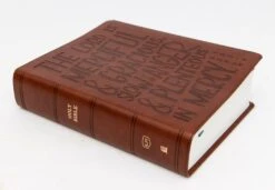 KJV Journal Reference Edition Bible – Brown