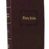KJV Large Print Center-Column Reference Bible – Burgundy