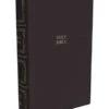 KJV Paragraph-Style Large Print Thinline Bible Thumb Indexed – Black