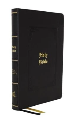 KJV Large Print Reference Bible, Vintage Series β Black
