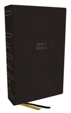 KJV, Center-Column Reference Bible With Apocrypha, Leathersoft