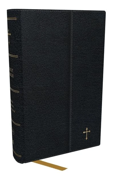 KJV Compact Reference Bible, Leatherflex, Black With Flap 1 KJV Compact Reference Bible, Leatherflex, Black With Flap