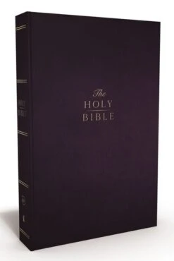 KJV Holy Bible, Compact Reference Bible, Softcover, Purple