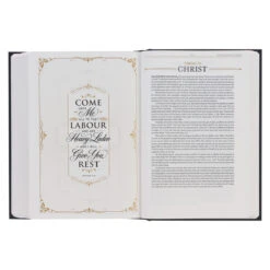 KJV Black Hardcover Large Print Study Bible -Book Store 206 0988 2