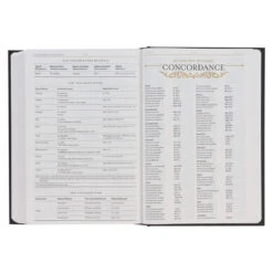 KJV Black Hardcover Large Print Study Bible -Book Store 206 0988 4