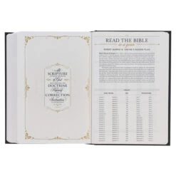 KJV Black Hardcover Large Print Study Bible -Book Store 206 0988 5