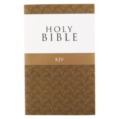 KJV Gold Olive Branch Softcover Outreach Bible