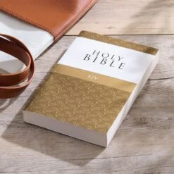 KJV Gold Olive Branch Softcover Outreach Bible -Book Store 206 0995 4